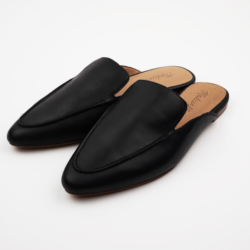 New MADEWELL The Frances Skimmer Mule in Black Leather - Picture 6 of 6